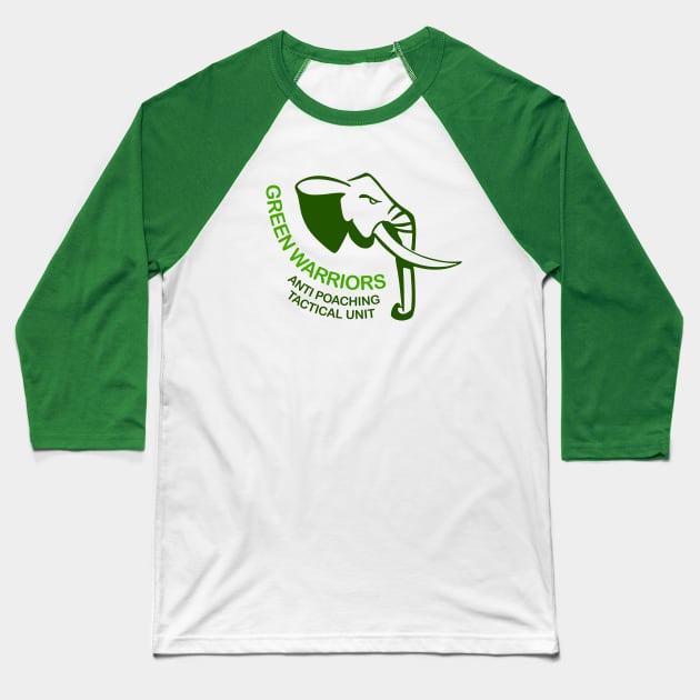 green warriors Baseball T-Shirt by bumblethebee